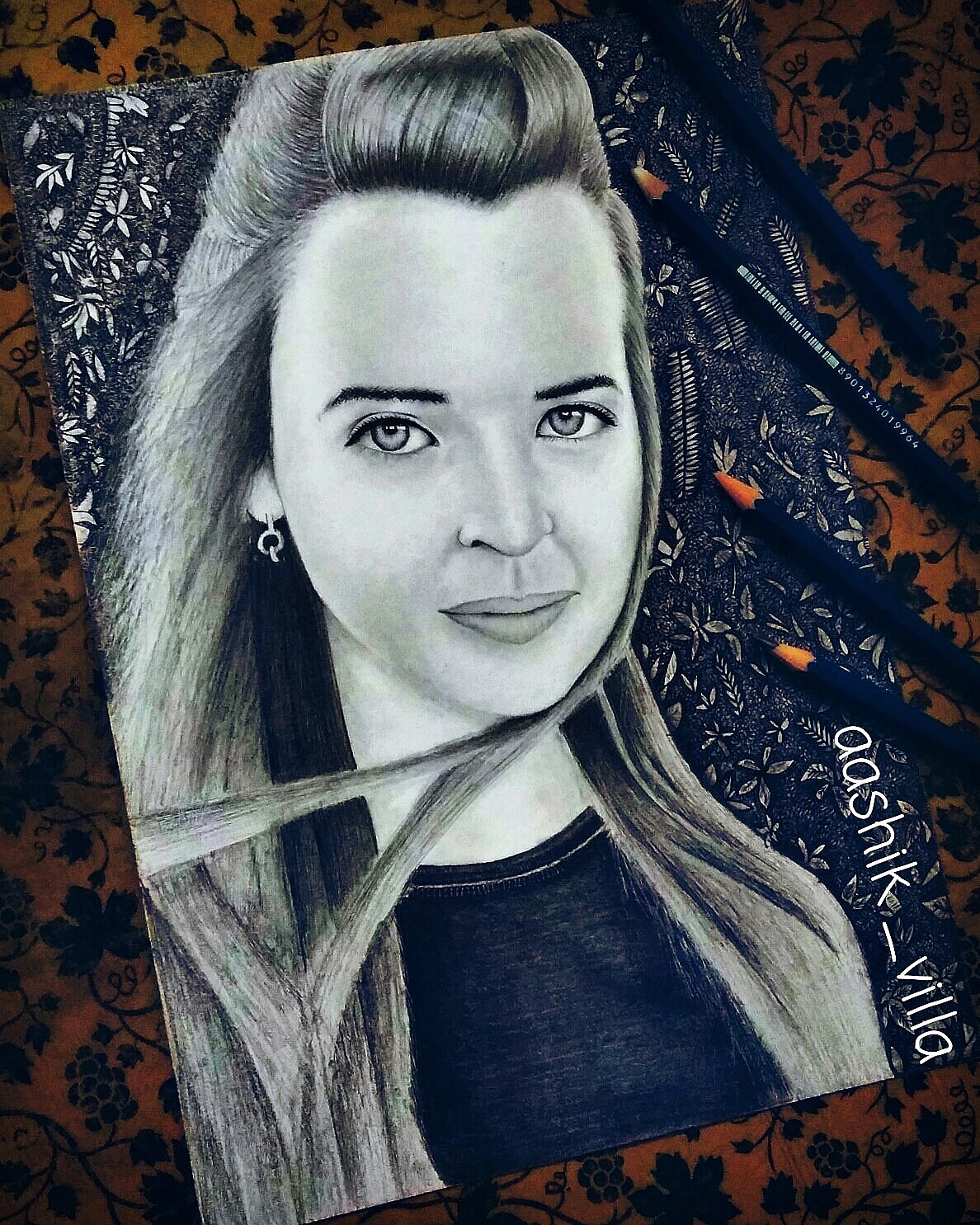 Drawing of Heather Rooney